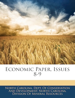 Couverture_Economic Paper, Issues 8-9