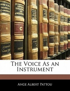 Front cover_The Voice As An Instrument
