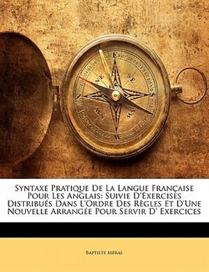 Couverture_Syntaxe Pratique De La Langue Française Pour Les Anglais