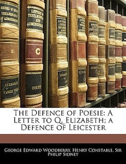 Front cover_The Defence Of Poesie