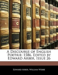 Front cover_A Discourse Of English Poetrie