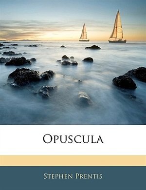 Front cover_Opuscula