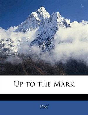 Couverture_Up to the Mark