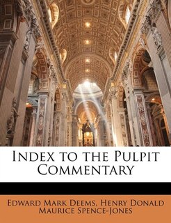 Front cover_Index To The Pulpit Commentary