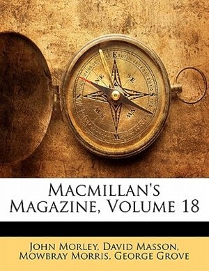 Front cover_Macmillan's Magazine, Volume 18
