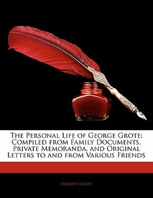 Front cover_The Personal Life of George Grote