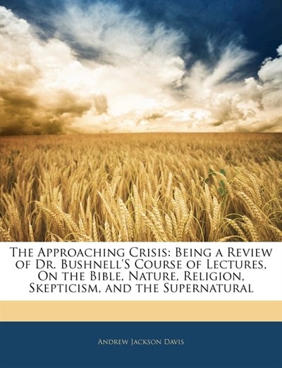 Front cover_The Approaching Crisis