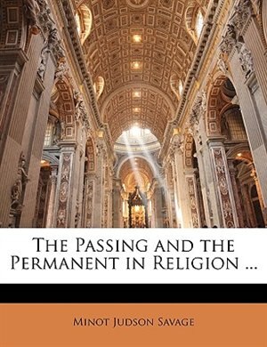 Couverture_The Passing and the Permanent in Religion ...