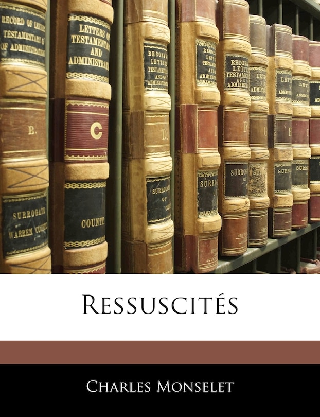 Front cover_Ressuscit&eacute;s