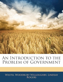 Couverture_An Introduction to the Problem of Government