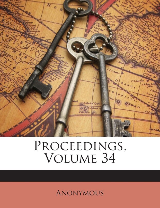 Front cover_Proceedings, Volume 34
