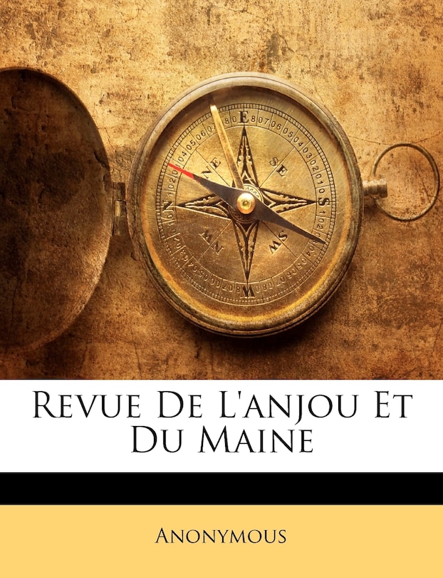 Couverture_Revue De L'anjou Et Du Maine