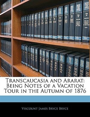 Couverture_Transcaucasia and Ararat