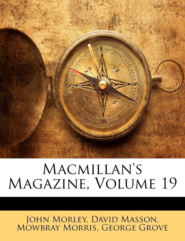 Couverture_Macmillan's Magazine, Volume 19