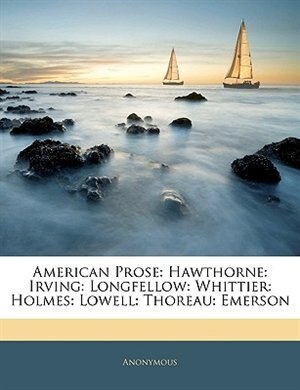 Front cover_American Prose