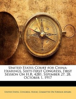 Front cover_United States Court For China