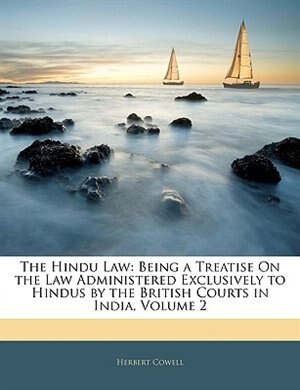 Front cover_The Hindu Law