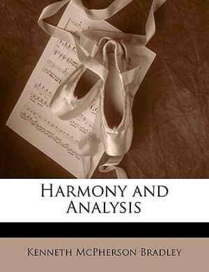 Front cover_Harmony And Analysis