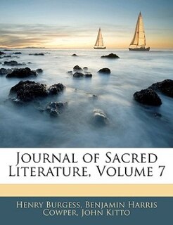 Front cover_Journal Of Sacred Literature, Volume 7