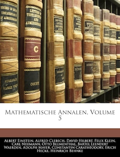 Mathematische Annalen, Volume 5