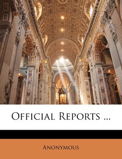 Couverture_Official Reports ...