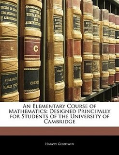 Front cover_An Elementary Course of Mathematics