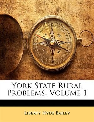 Front cover_York State Rural Problems, Volume 1