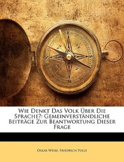 Front cover_Wie Denkt Das Volk Über Die Sprache?