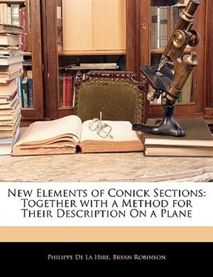 Front cover_New Elements of Conick Sections