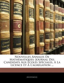 Front cover_Nouvelles Annales De Mathématiques