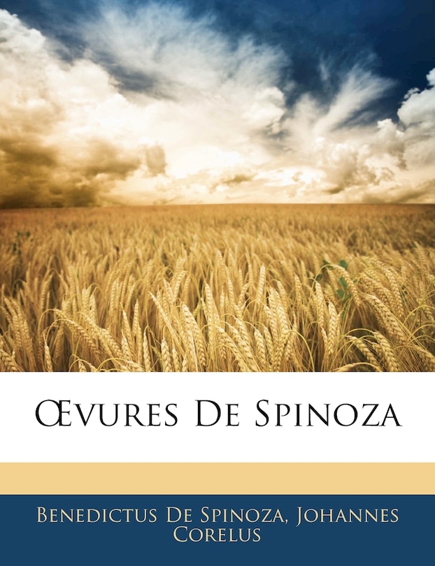 Couverture_Oevures de Spinoza