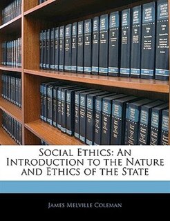 Front cover_Social Ethics