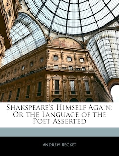 Couverture_Shakspeare's Himself Again