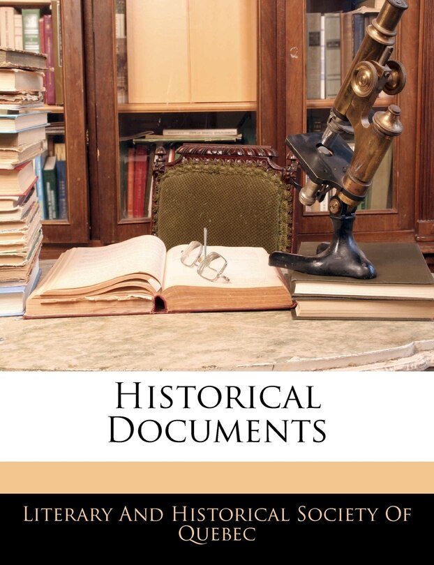 Front cover_Historical Documents
