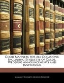 Front cover_Good Manners For All Occasions