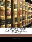 Couverture_The Entomologist's Monthly Magazine ..., Volume 35