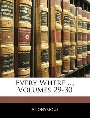 Couverture_Every Where ..., Volumes 29-30