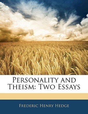Couverture_Personality And Theism