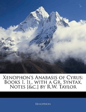 Couverture_Xenophon's Anabasis Of Cyrus