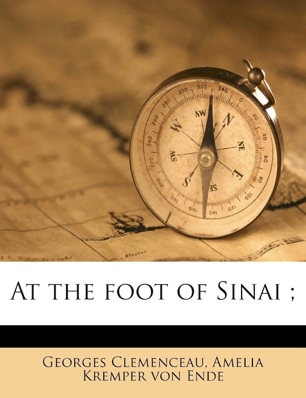 Front cover_At the Foot of Sinai;