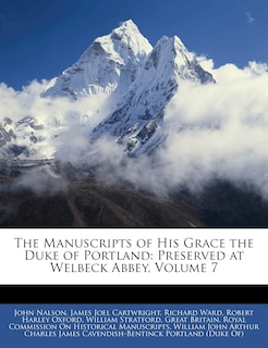 Front cover_The Manuscripts Of His Grace The Duke Of Portland