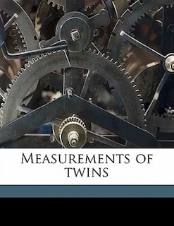 Front cover_Measurements Of Twins