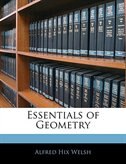Front cover_Essentials Of Geometry