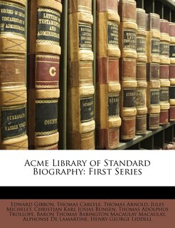 Front cover_Acme Library Of Standard Biography