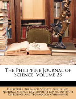 Front cover_The Philippine Journal Of Science, Volume 23