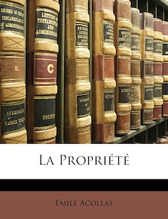 Front cover_La Propriété
