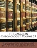 Couverture_The Canadian Entomologist, Volume 33