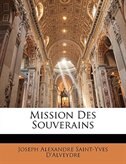 Front cover_Mission Des Souverains