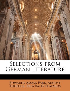Couverture_Selections from German Literature