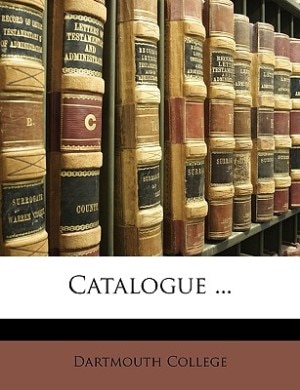 Catalogue ...
